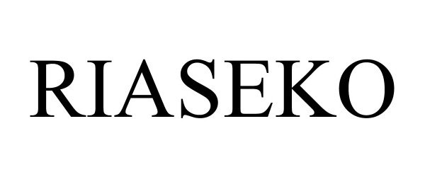  RIASEKO