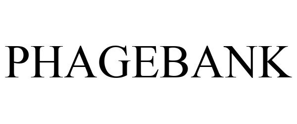 Trademark Logo PHAGEBANK