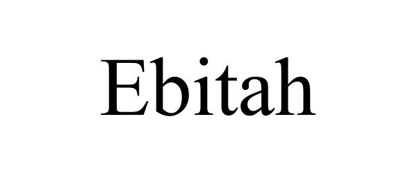 Trademark Logo EBITAH