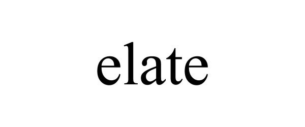 Trademark Logo ELATE