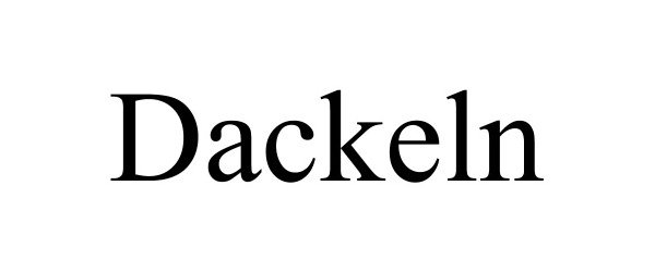  DACKELN