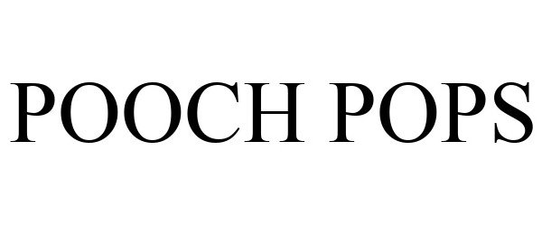 Trademark Logo POOCH POPS
