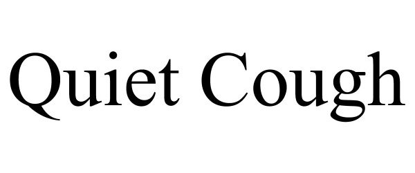 Trademark Logo QUIET COUGH