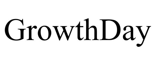 Trademark Logo GROWTHDAY