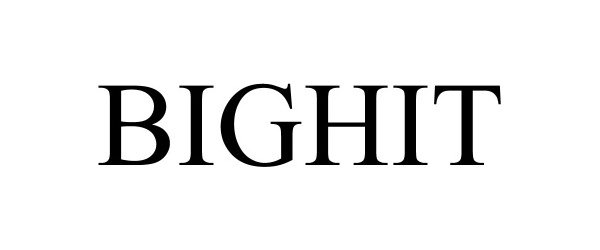 Trademark Logo BIGHIT