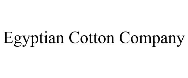  EGYPTIAN COTTON COMPANY