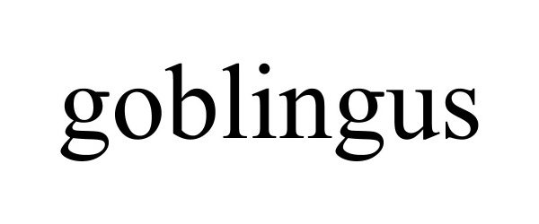 Trademark Logo GOBLINGUS