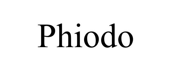 Trademark Logo PHIODO