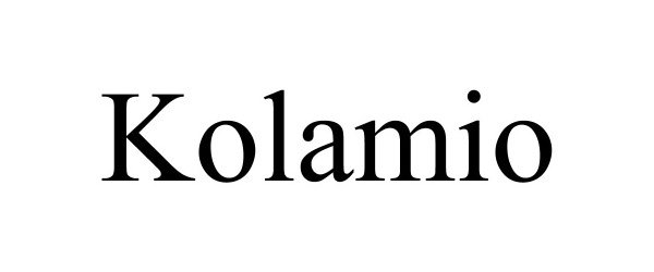 Trademark Logo KOLAMIO
