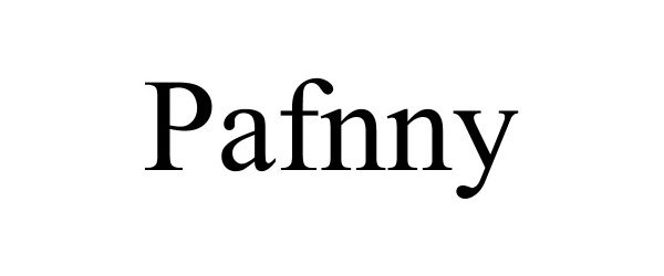 Trademark Logo PAFNNY