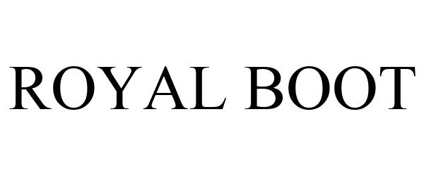 Trademark Logo ROYAL BOOT