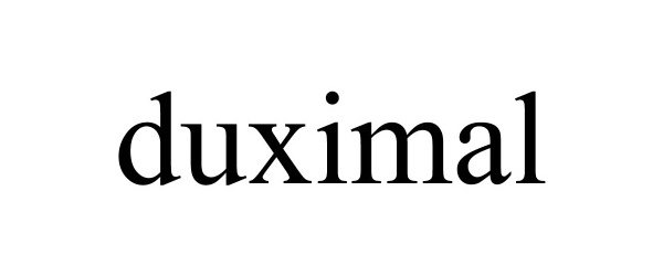 Trademark Logo DUXIMAL