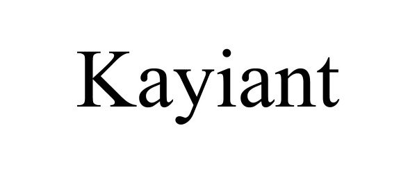  KAYIANT