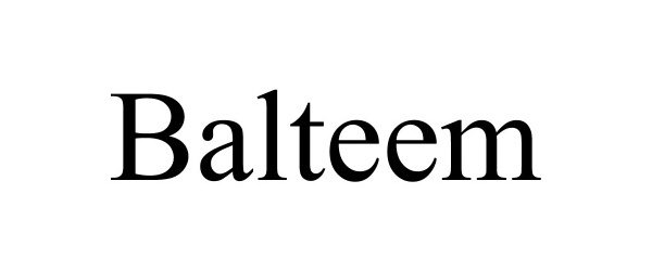 Trademark Logo BALTEEM