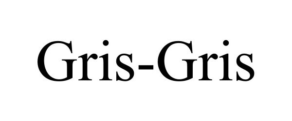 Trademark Logo GRIS-GRIS