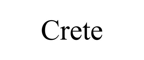Trademark Logo CRETE