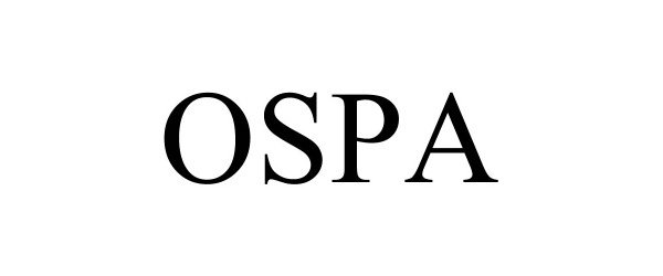 Trademark Logo OSPA