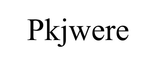 Trademark Logo PKJWERE