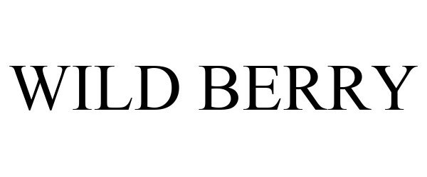Trademark Logo WILD BERRY