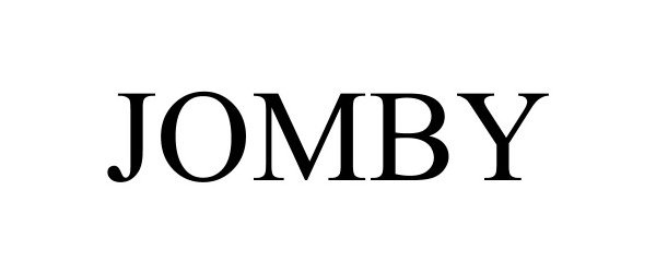 Trademark Logo JOMBY