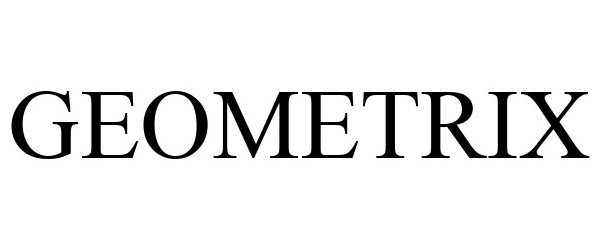 Trademark Logo GEOMETRIX