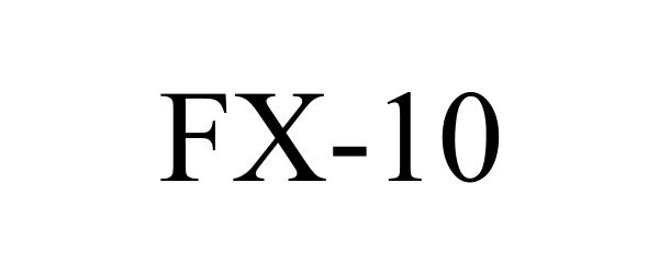 Trademark Logo FX-10