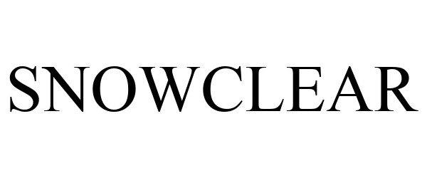  SNOWCLEAR