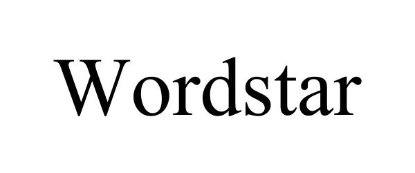 Trademark Logo WORDSTAR