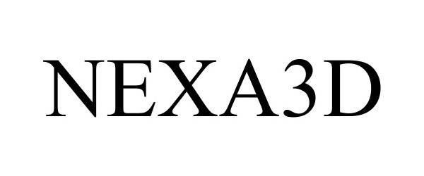 Trademark Logo NEXA3D
