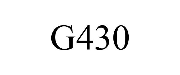 Trademark Logo G430