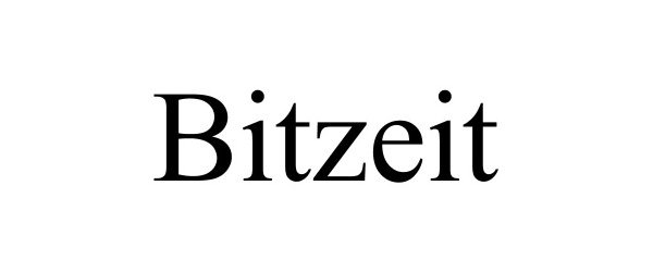 Trademark Logo BITZEIT