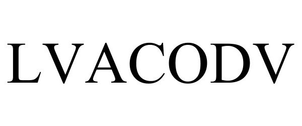 Trademark Logo LVACODV