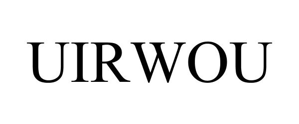 Trademark Logo UIRWOU