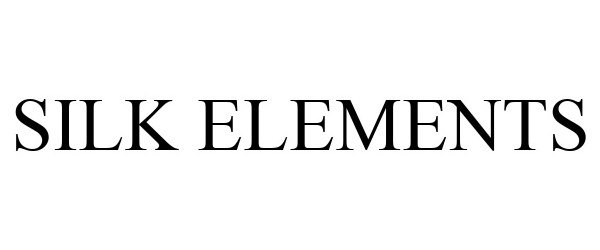 Trademark Logo SILK ELEMENTS