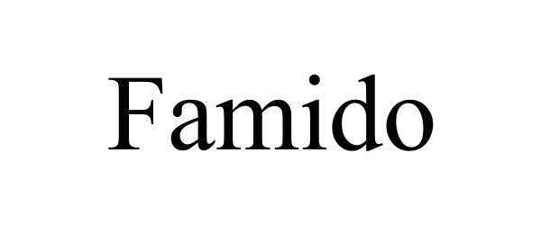 Trademark Logo FAMIDO