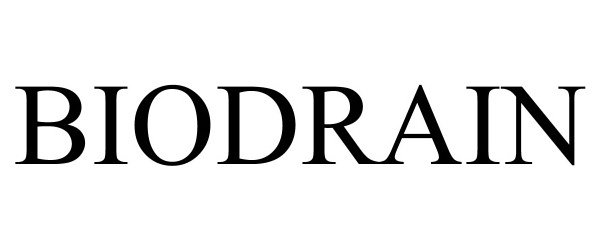 Trademark Logo BIODRAIN