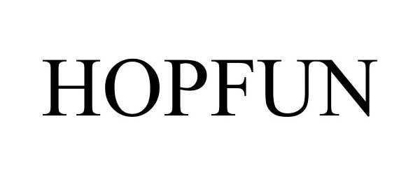 Trademark Logo HOPFUN