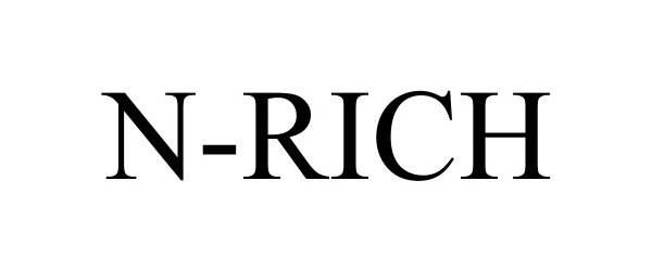 Trademark Logo N-RICH