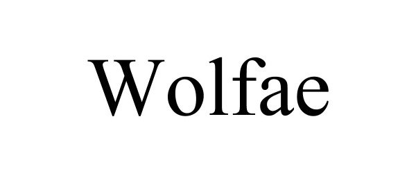  WOLFAE