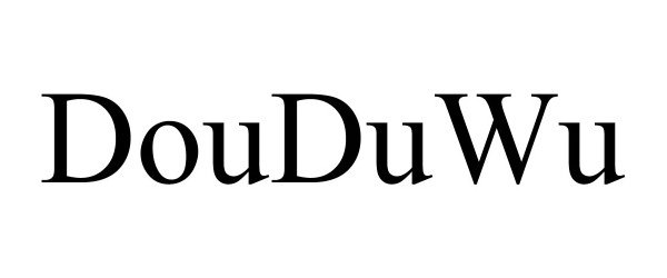 Trademark Logo DOUDUWU