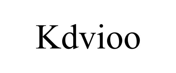 Trademark Logo KDVIOO