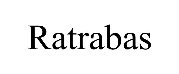 Trademark Logo RATRABAS