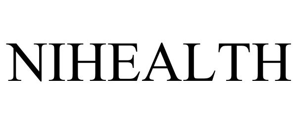 Trademark Logo NIHEALTH