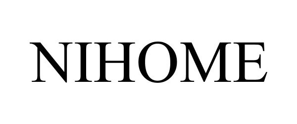 Trademark Logo NIHOME
