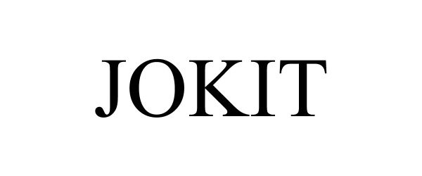 Trademark Logo JOKIT