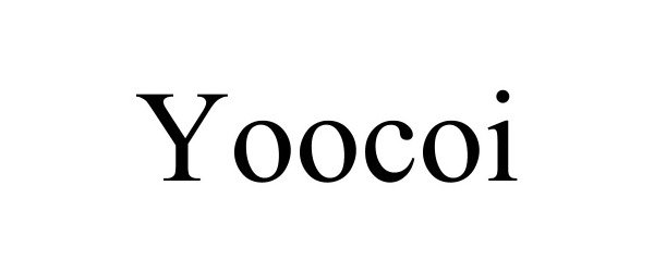 Trademark Logo YOOCOI