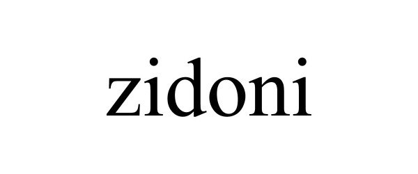  ZIDONI