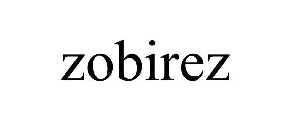 Trademark Logo ZOBIREZ