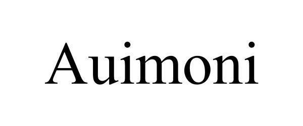 Trademark Logo AUIMONI