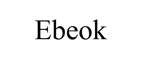 Trademark Logo EBEOK